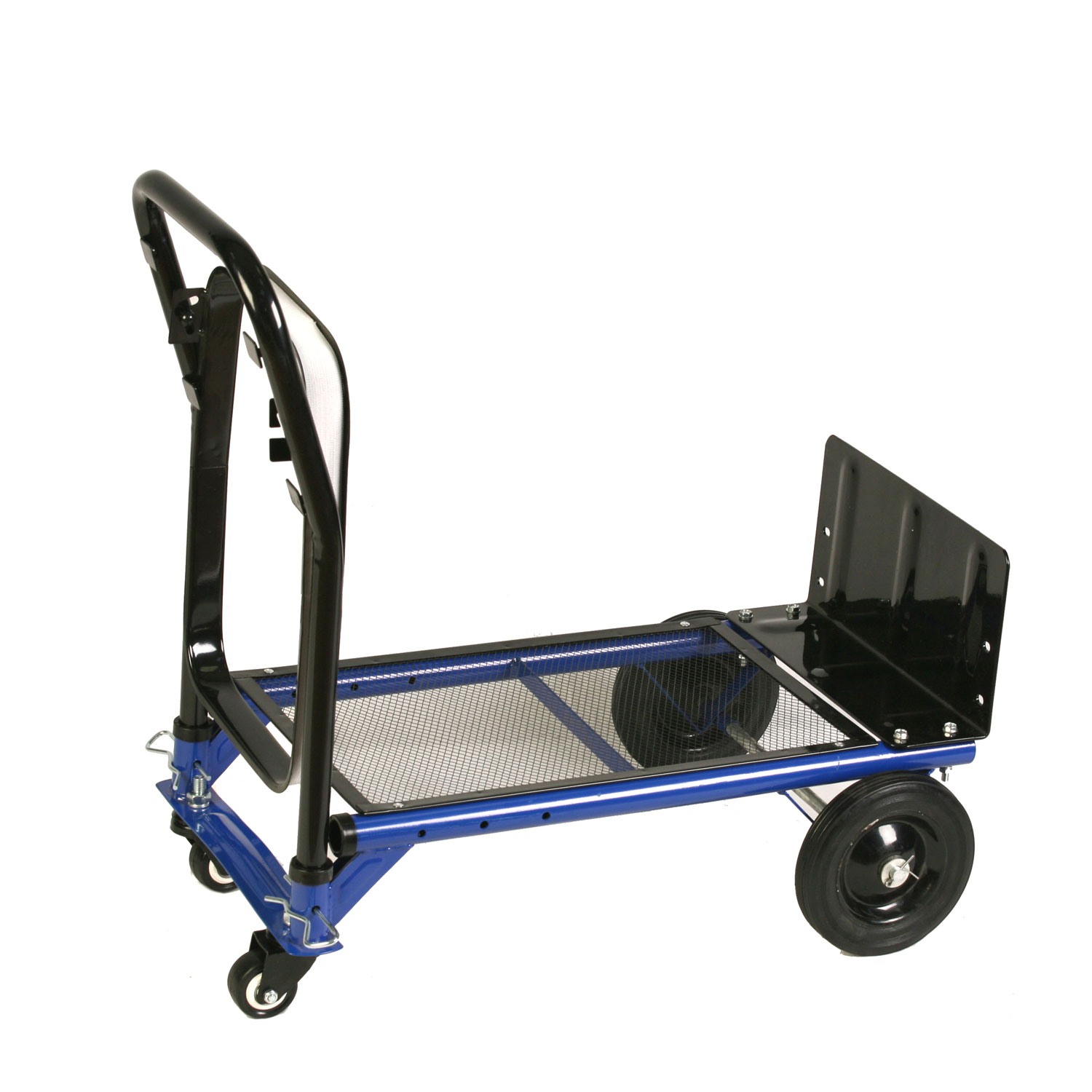 Carrello portatutto L30 x H98 ruote piene in metallo HT1102 per trasporto merci